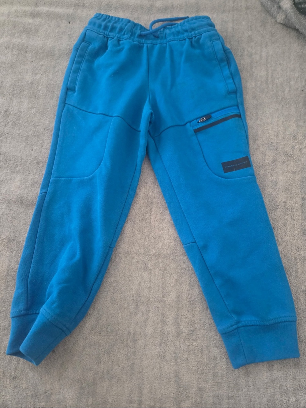 Athletic Works Bright Blue Kids Fleece Joggers